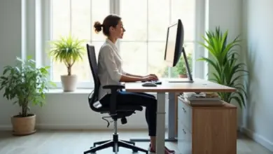správné sezení u počítače pro zdraví – Jak sedět u počítače správně a bez následků pro zdraví