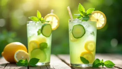 okurková limonáda osvěžující recept na léto – Osvěžující okurková limonáda: recept a tipy na léto