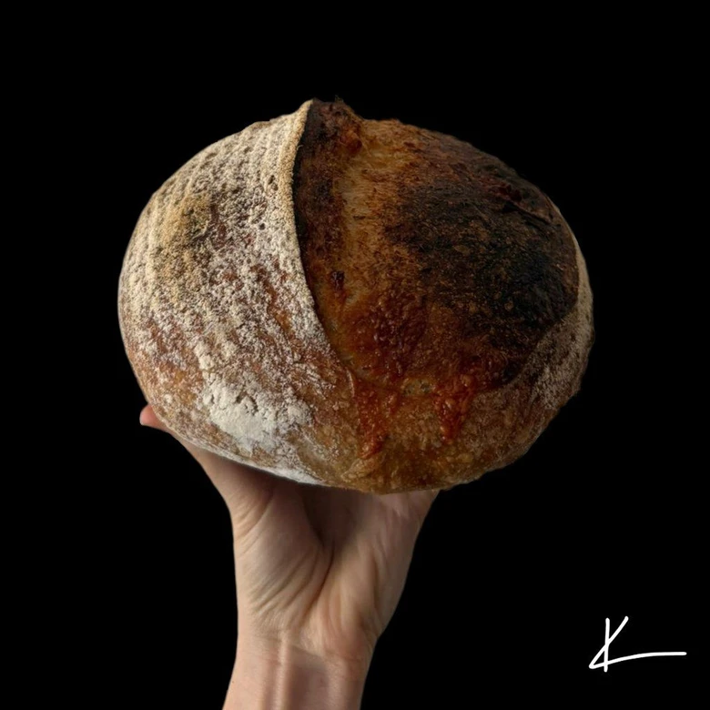 Kváskový chleba – výsledek pečení