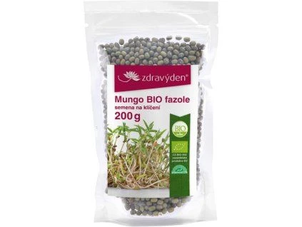 BIO semena mungo na klíčení v balení 200 g