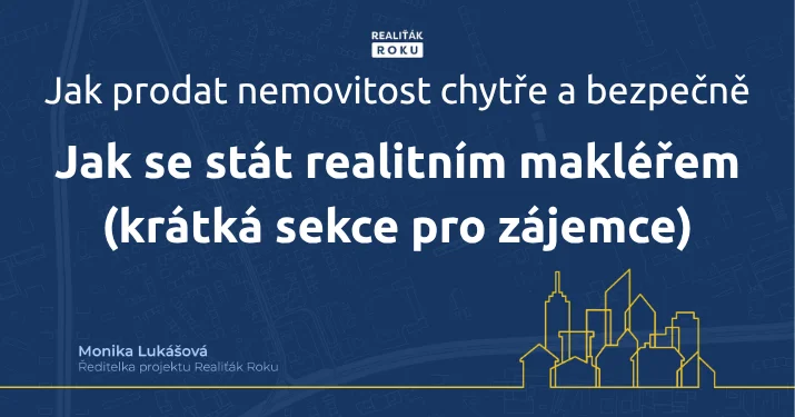 Prezentace o tom, jak se stát realitním makléřem, s názvem projektu Realiták Roku