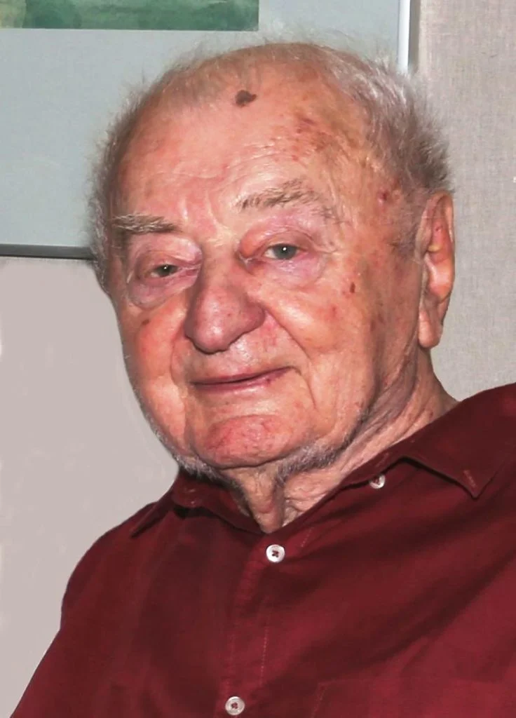 Starý muž, pravděpodobně Václav Bláha