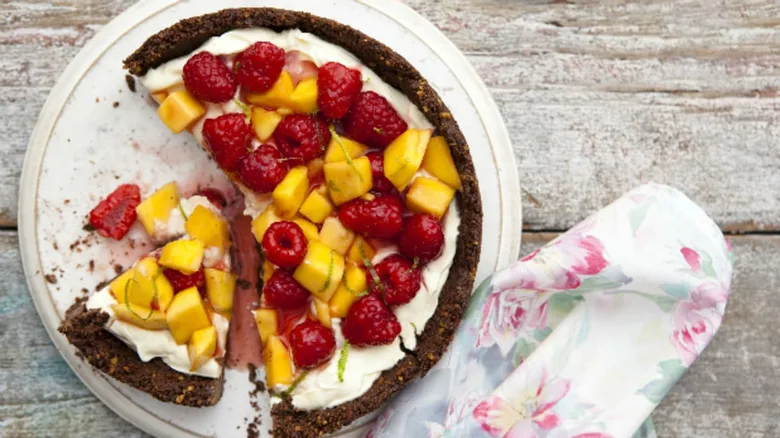 Tart s ovocem, jednoduché dezert