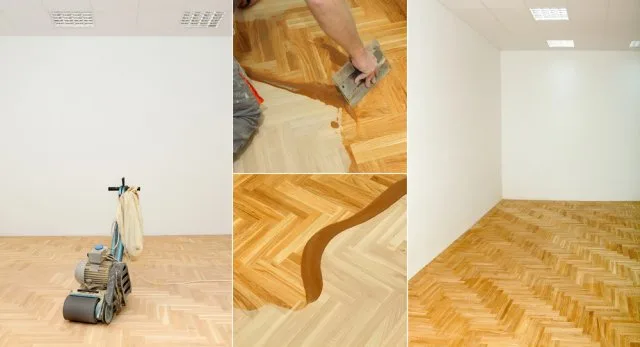 Renovace parket: brusení a lakování podlahy krok za krokem