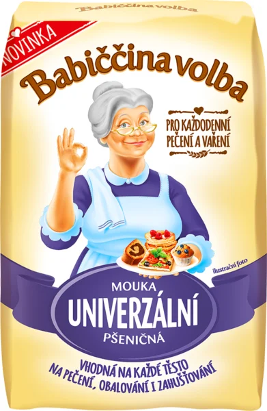 Balíček mouky pro pečení a varení