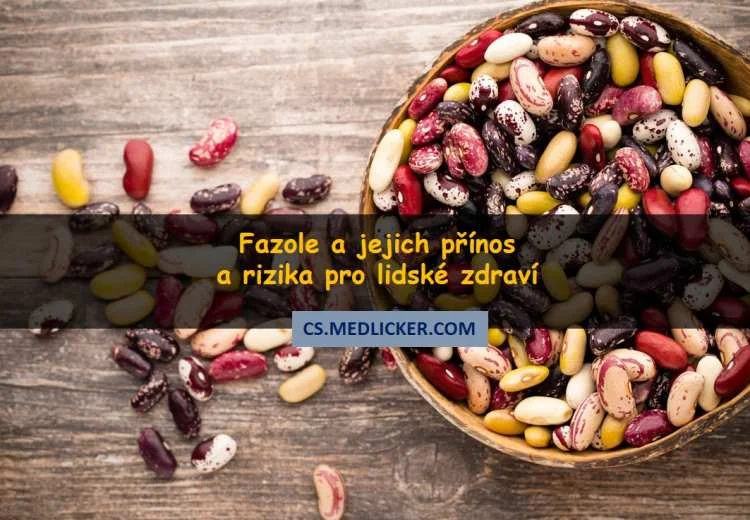 Mísa s barevnými fazolemi rozsypané na dřevěném stole.