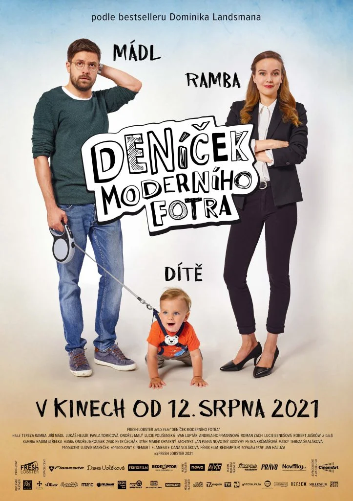 Plakát filmu s herečkou Terezou Rambou a dítětem.